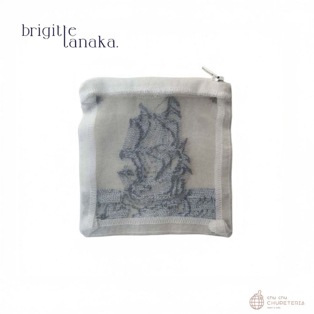 《即納》《送料無料》【Brigitte Tanaka】26SS Collection - Delft Carreau Pouch _2 _ chu chu CHUPETERIA