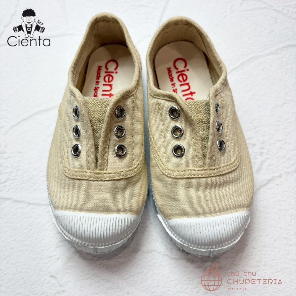 ｟3/31まで送料無料｠【CIENTA】Deck Shoes - 70997 Sand _1 _ chu chu CHUPETERIA