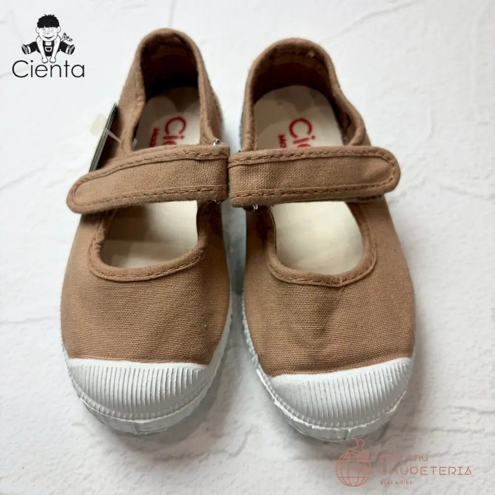 ｟3/31まで送料無料｠【CIENTA】Velcro Shoe - 76997 Marron _1 _ chu chu CHUPETERIA