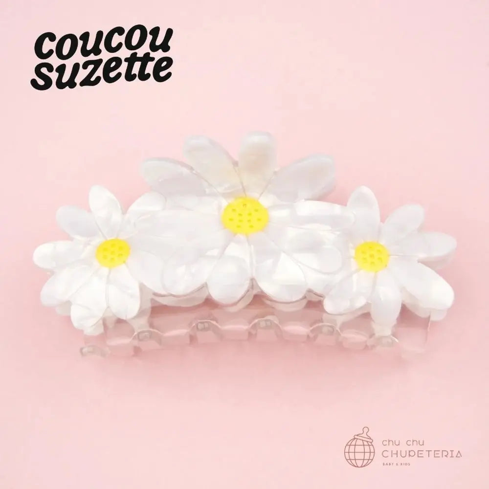 【Coucou Suzette】Trio Daisies Hair Claw _1 _ chu chu CHUPETERIA