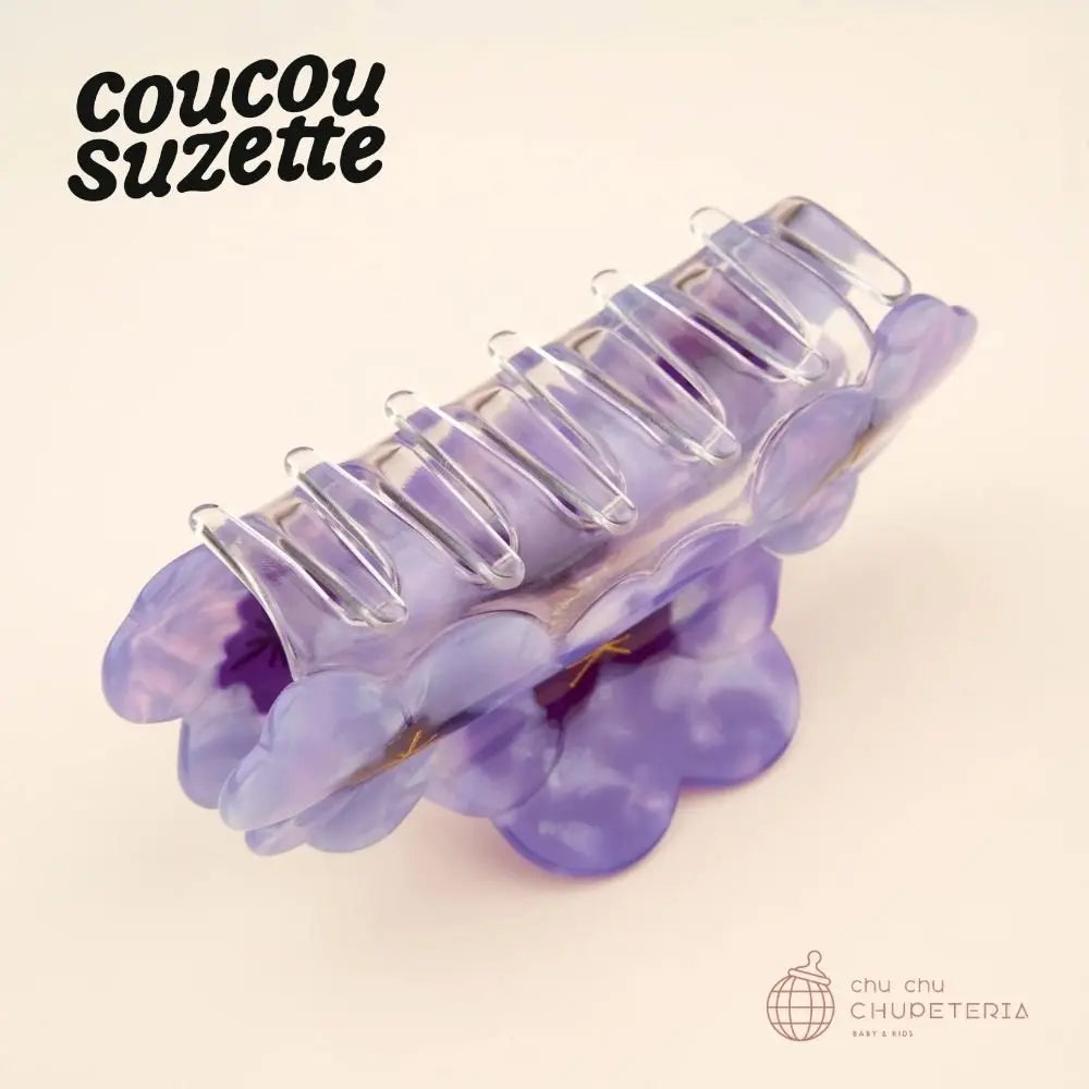 【Coucou Suzette】Trio Pansies Hair Claw _2 _ chu chu CHUPETERIA