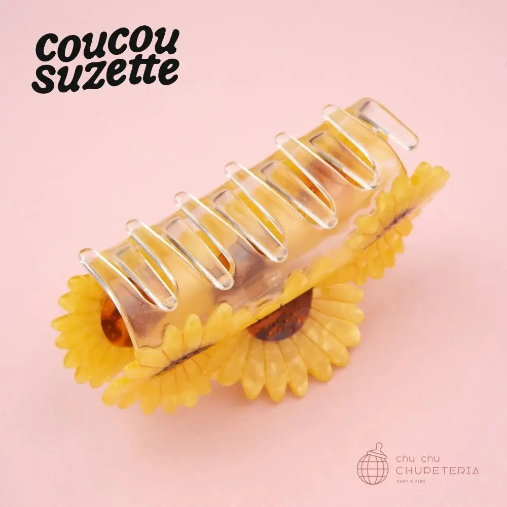 【Coucou Suzette】Trio Sunflowers Hair Claw _2 _ chu chu CHUPETERIA