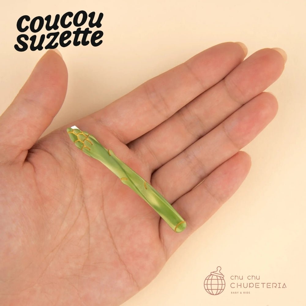 【Coucou Suzette】Asparagus Hair Clip _2 _ chu chu CHUPETERIA