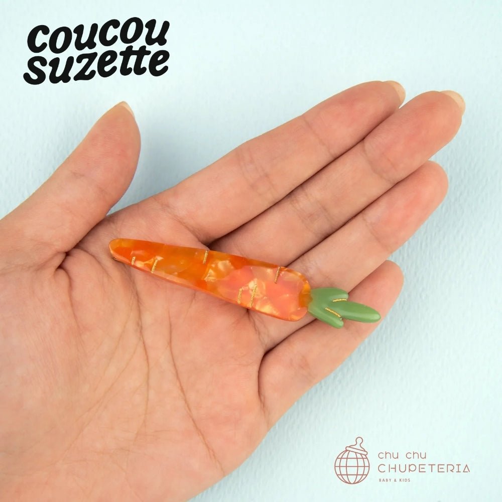 【Coucou Suzette】Carrot Hair Clip _2 _ chu chu CHUPETERIA