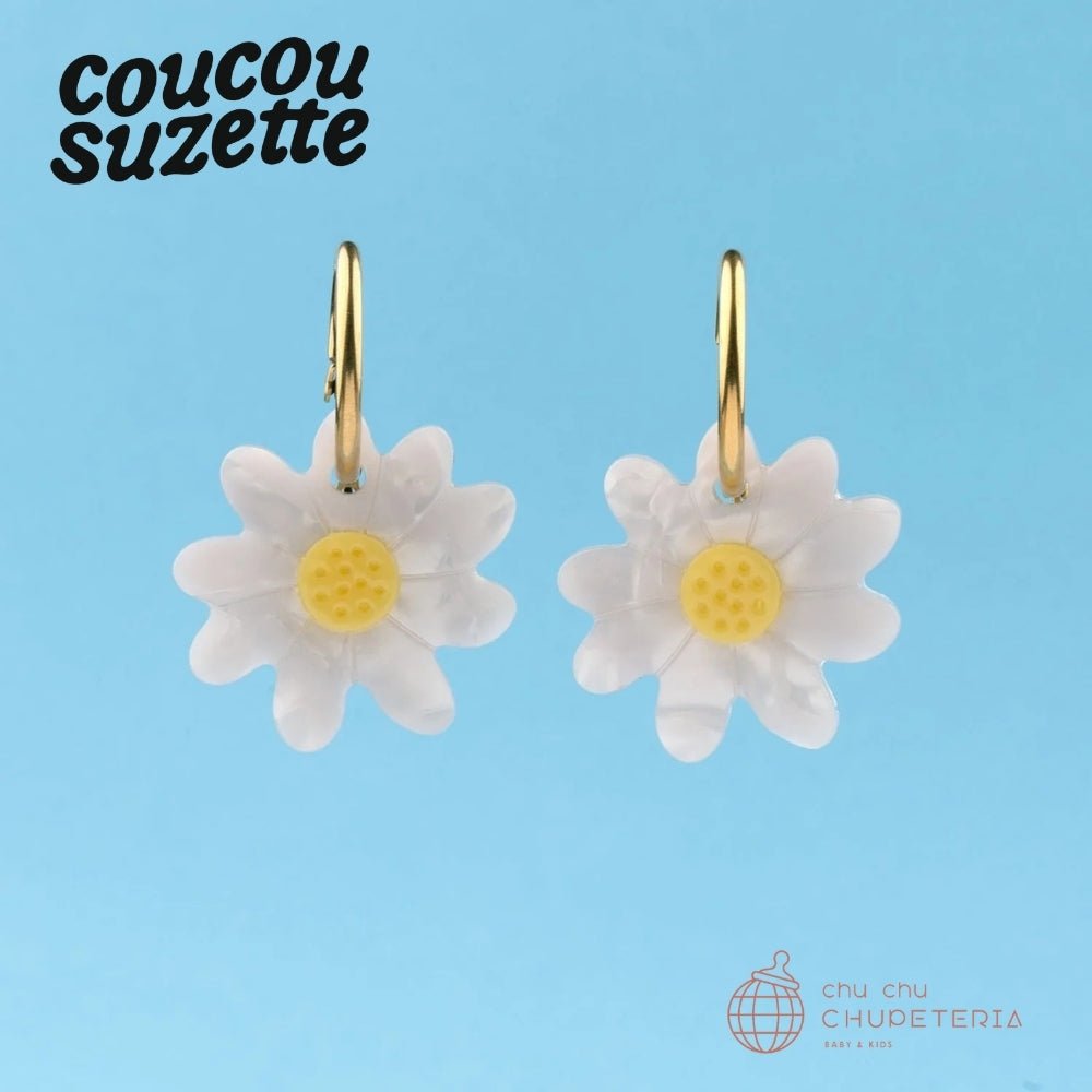 【Coucou Suzette】Daisy Earrings _1 _ chu chu CHUPETERIA