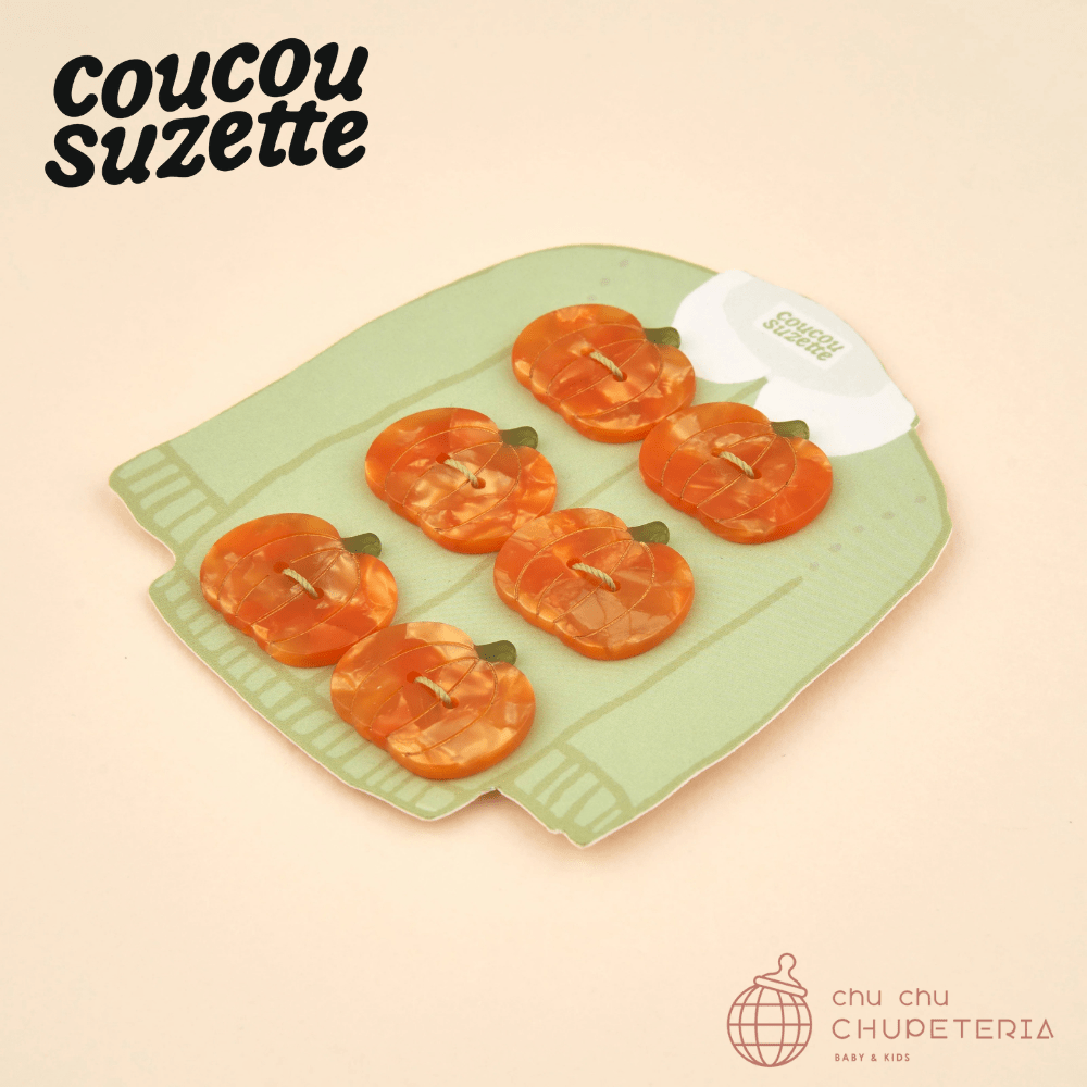 【Coucou Suzette】Pumpkin Buttons Kit _2 _ chu chu CHUPETERIA