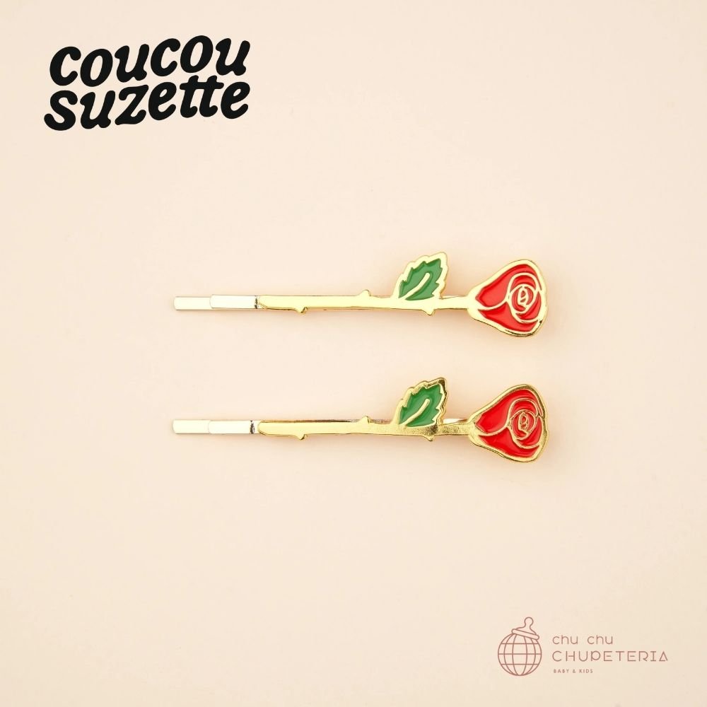 【Coucou Suzette】Roses Bobby Pins _1 _ chu chu CHUPETERIA