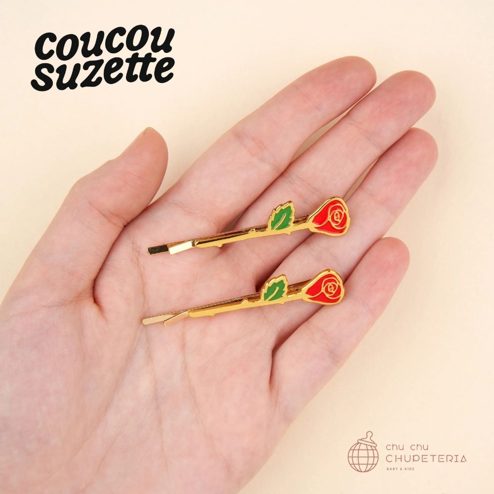 【Coucou Suzette】Roses Bobby Pins _2 _ chu chu CHUPETERIA