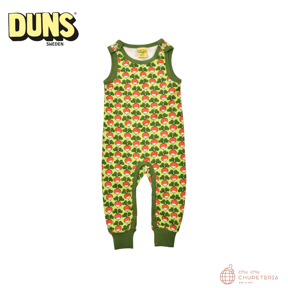 【DUNS SWEDEN】Dungaree - Radish - Tender shoots Green _1 _ chu chu CHUPETERIA