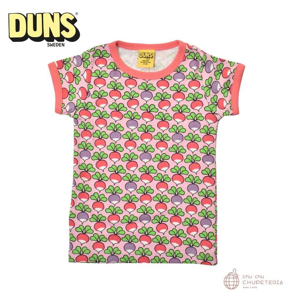 【DUNS SWEDEN】Short Sleeve Top - Multi Radish - Pink (26SS) _1 _ chu chu CHUPETERIA