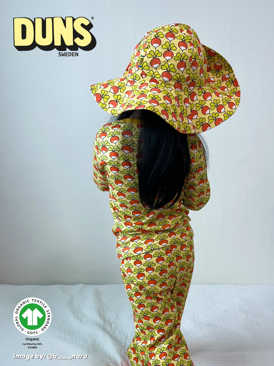 【DUNS SWEDEN】Sun Hat - Radish - Sunshine Pale Yellow (26SS) _2 _ chu chu CHUPETERIA