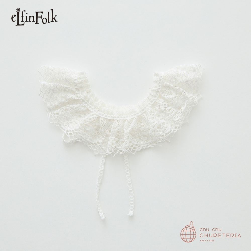 【eLfinFolk】Lace Collar - white (26SS) _1 _ chu chu CHUPETERIA