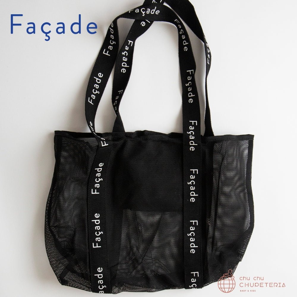 【Facade】Tote bag - Black (26SS) _1 _ chu chu CHUPETERIA
