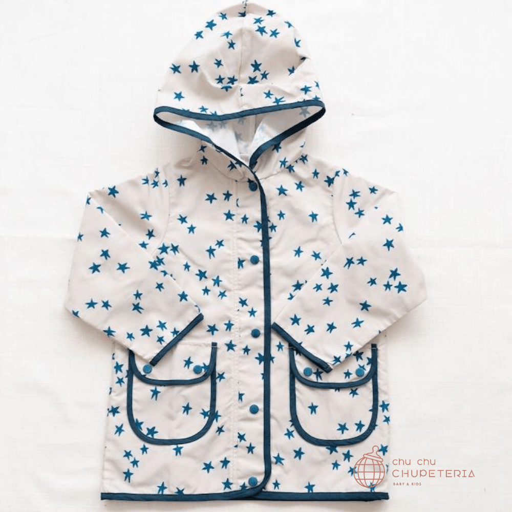 【Fin & Vince】rain coat - ocean shooting stars _1 _ chu chu CHUPETERIA