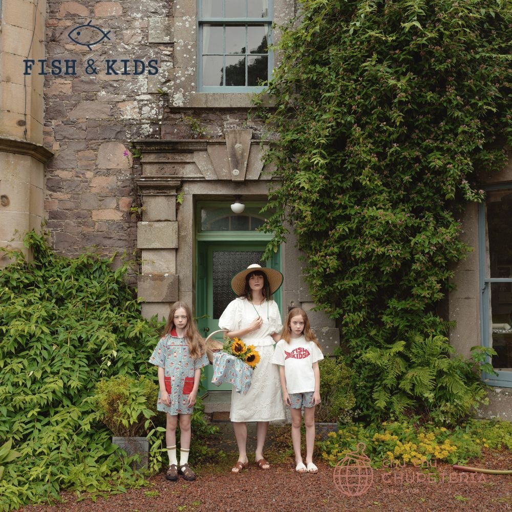 【FISH & KIDS】BREAKFAST SHORT - BLUE(26SS) _2 _ chu chu CHUPETERIA