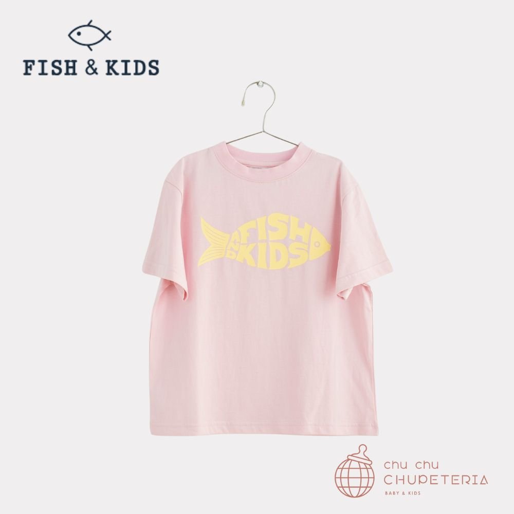 【FISH & KIDS】FISH & KIDS T - SHIRT - PINK(26SS) _1 _ chu chu CHUPETERIA
