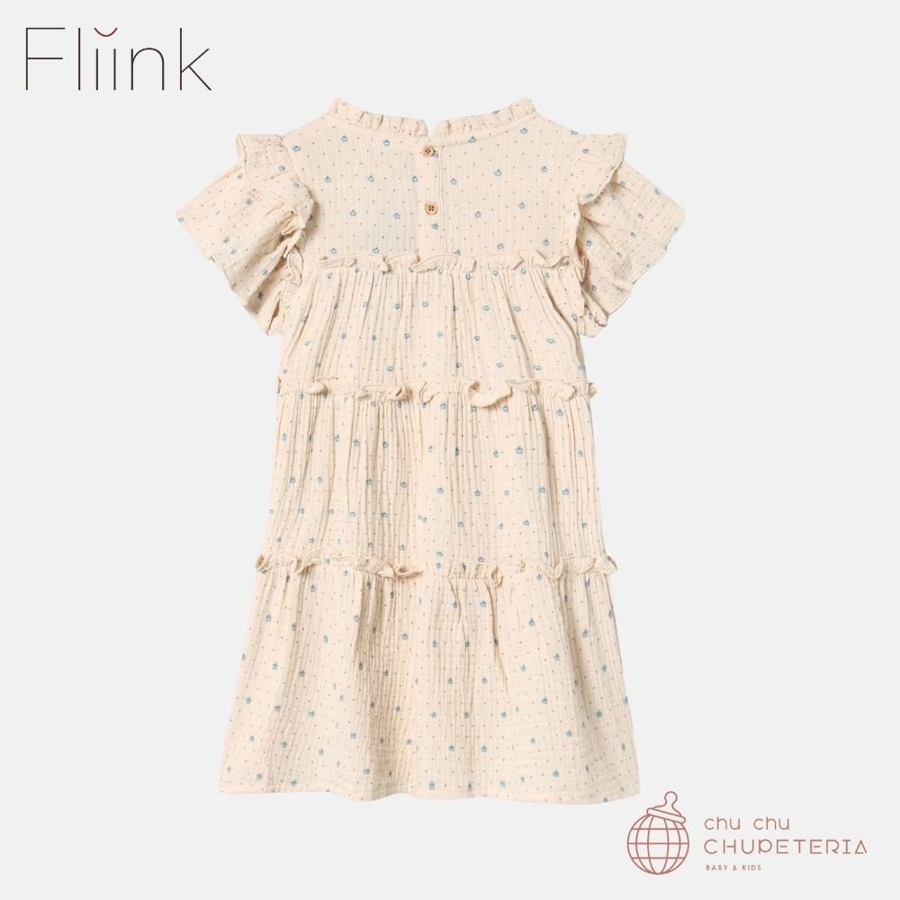 【Fliink】BLOOMING SS DRESS - SANDSHELL _1 _ chu chu CHUPETERIA