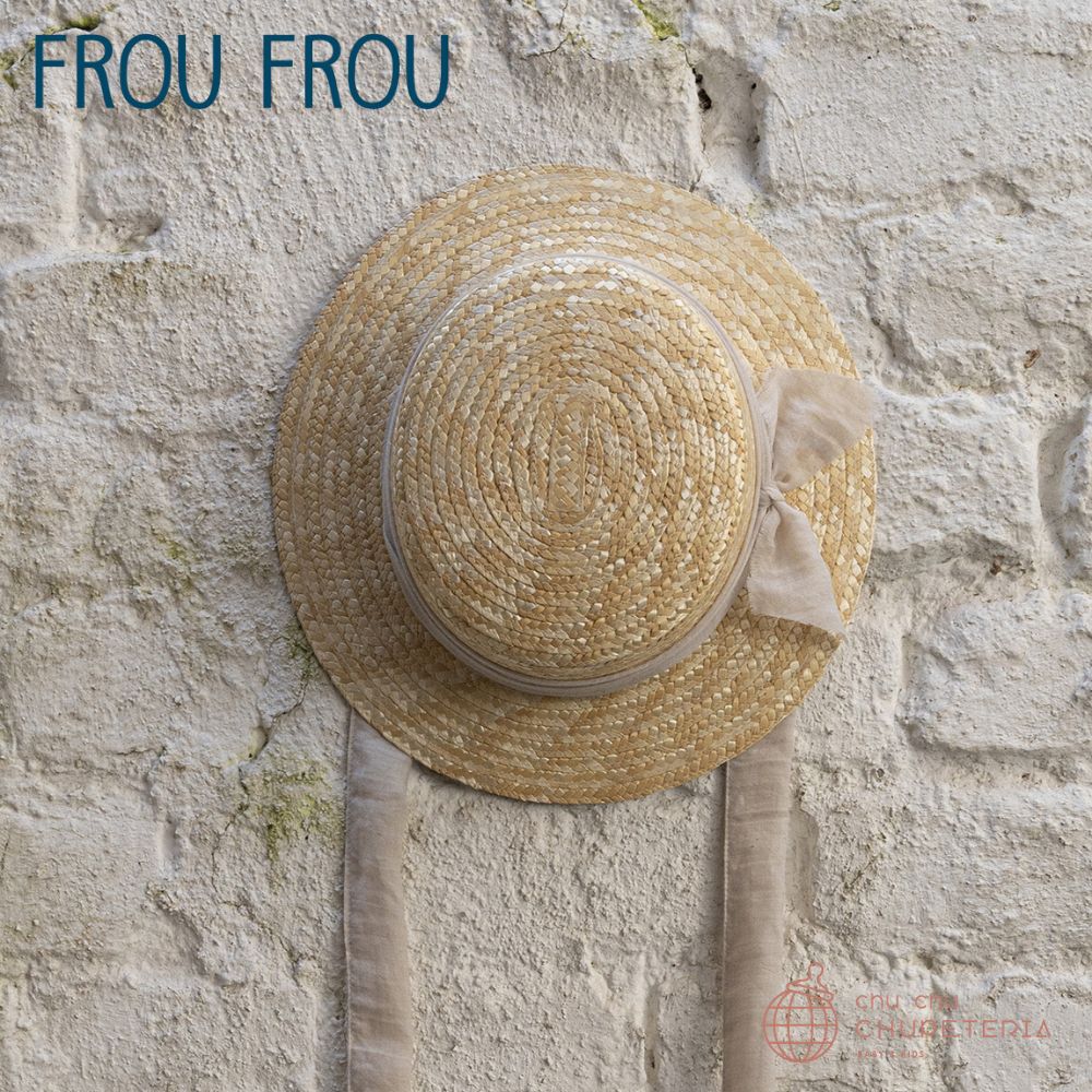 【FROU FROU】THE CLASSIC HAT - plain ivory _1 _ chu chu CHUPETERIA