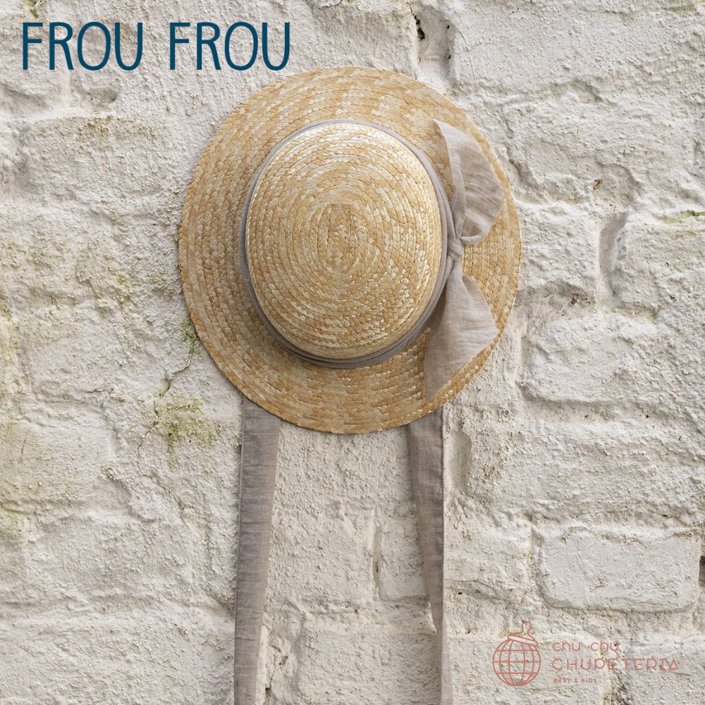 【FROU FROU】THE CLASSIC HAT - plain latte _2 _ chu chu CHUPETERIA
