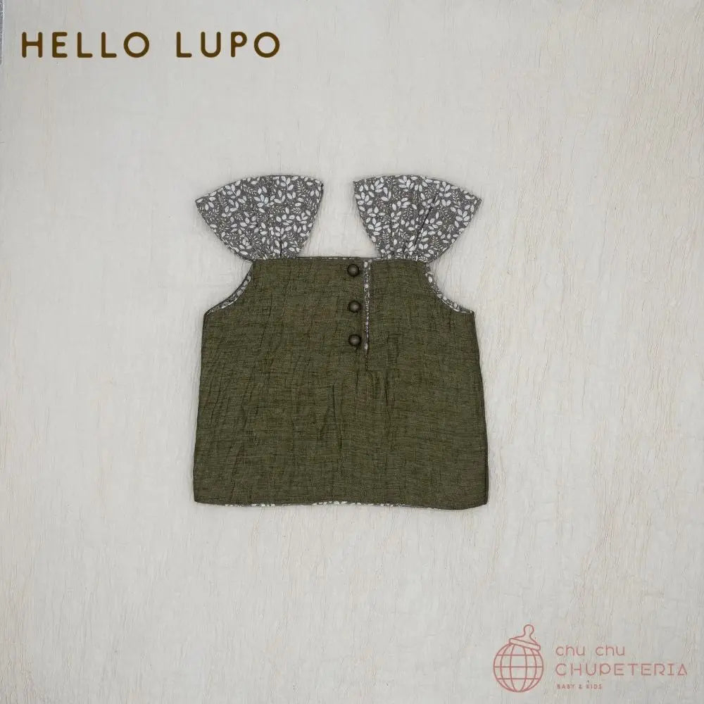 【HELLO LUPO】Luisa Top - Shiny Green (26SS) _1 _ chu chu CHUPETERIA