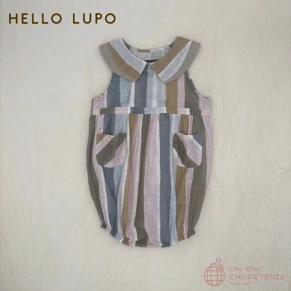 【HELLO LUPO】Oliver Baby Tuta - P Rainbow (26SS) _1 _ chu chu CHUPETERIA