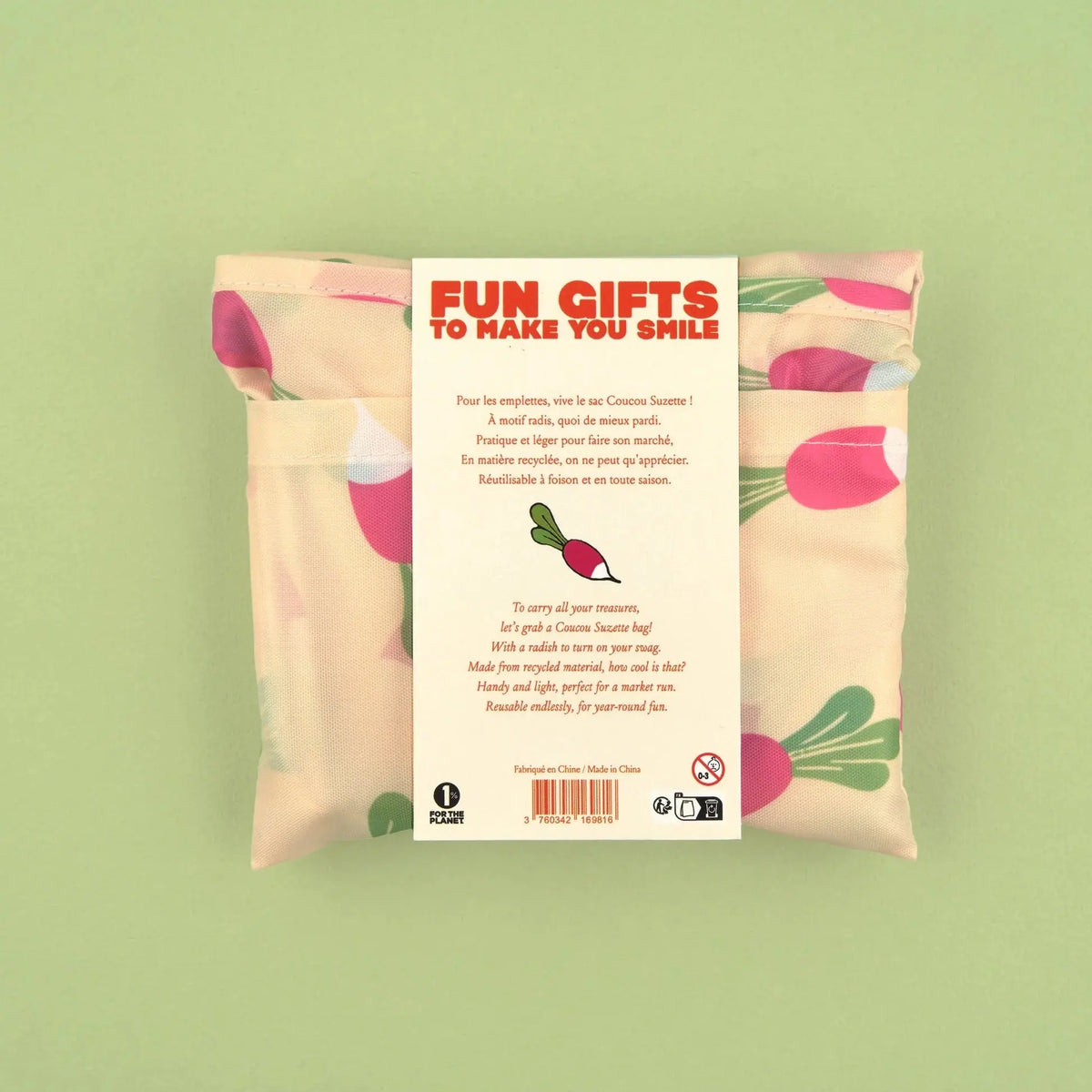 【Coucou Suzette】Leaves Reusable Bag _ chu chu CHUPETERIA