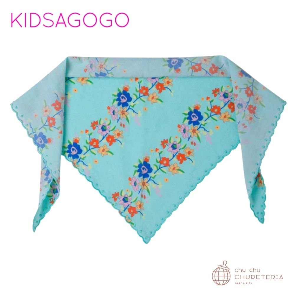 【KIDSAGOGO】Embroidered Trim Scarf _2 _ chu chu CHUPETERIA