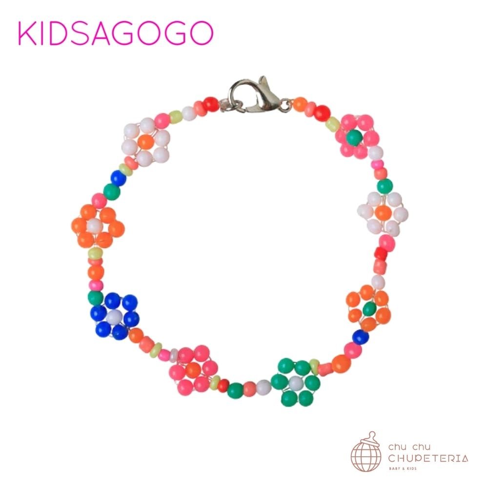 【KIDSAGOGO】Flower Bead Bracelet _1 _ chu chu CHUPETERIA