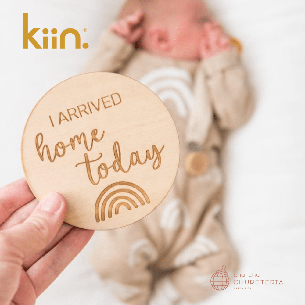 【kiin】Monthly Wooden Milestone Discs _1 _ chu chu CHUPETERIA