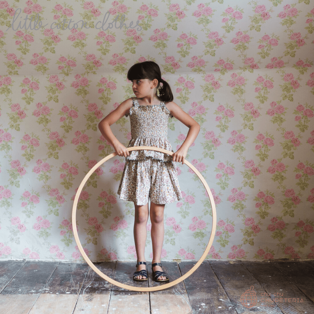 【Little Cotton Clothes】Fern Sun Top Yarrow Floral _2 _ chu chu CHUPETERIA
