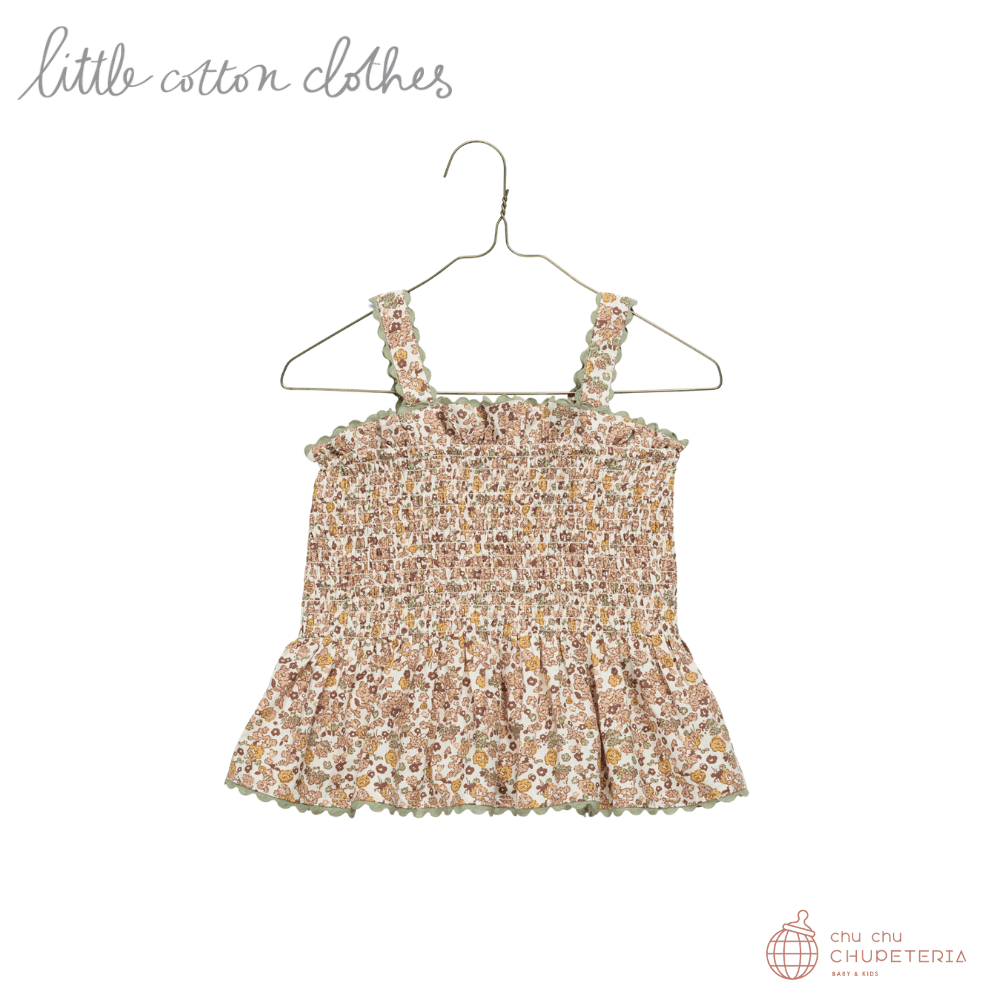 【Little Cotton Clothes】Fern Sun Top Yarrow Floral _1 _ chu chu CHUPETERIA