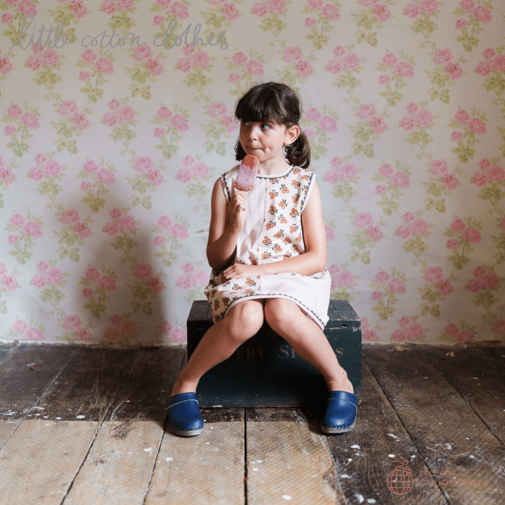 【Little Cotton Clothes】Hannah Dress Marigold Floral _2 _ chu chu CHUPETERIA