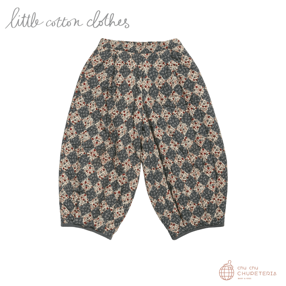 【Little Cotton Clothes】Quilted Jessica Trousers Harlequin Floral(25AW) _1 _ chu chu CHUPETERIA