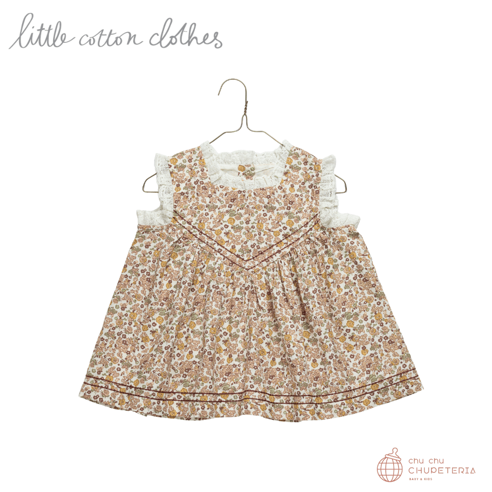 【Little Cotton Clothes】Rosa Blouse Yarrow Floral _1 _ chu chu CHUPETERIA