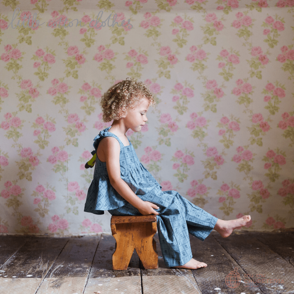 【Little Cotton Clothes】Shirley Top Thyme Floral _2 _ chu chu CHUPETERIA