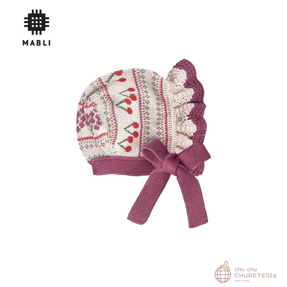 【MABLI】[26SS Drop1] MIO BONNET - PEARL _1 _ chu chu CHUPETERIA