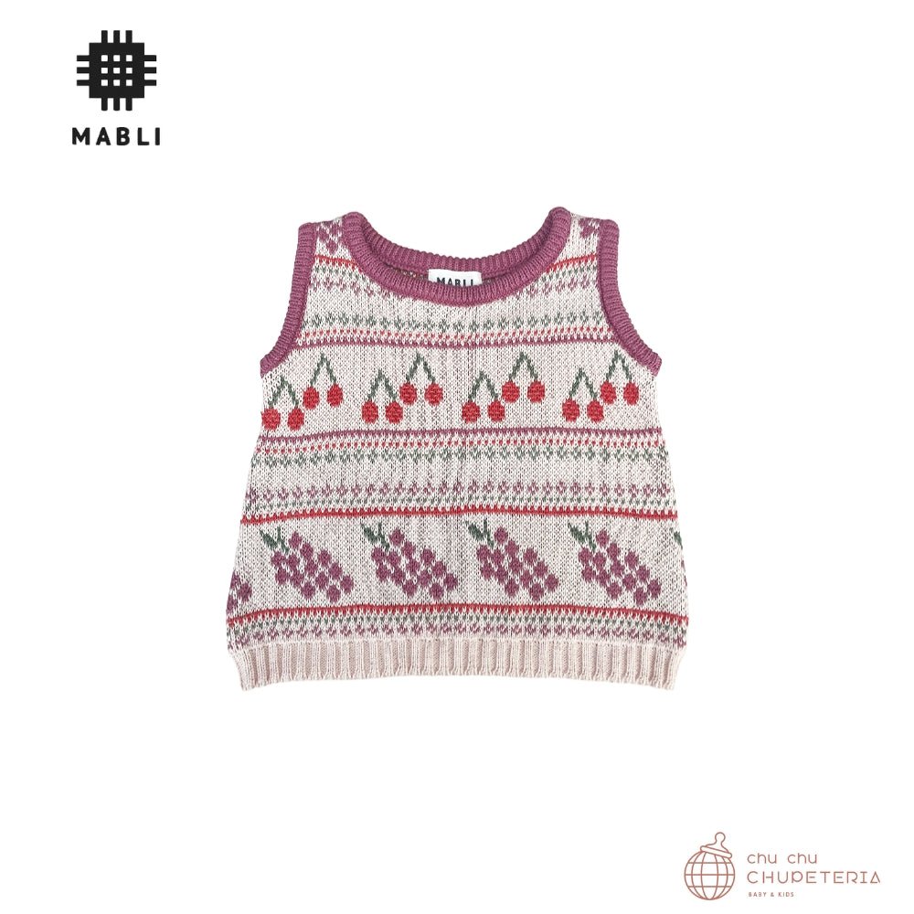 【MABLI】[26SS Drop1] MIO VEST - PEARL _1 _ chu chu CHUPETERIA