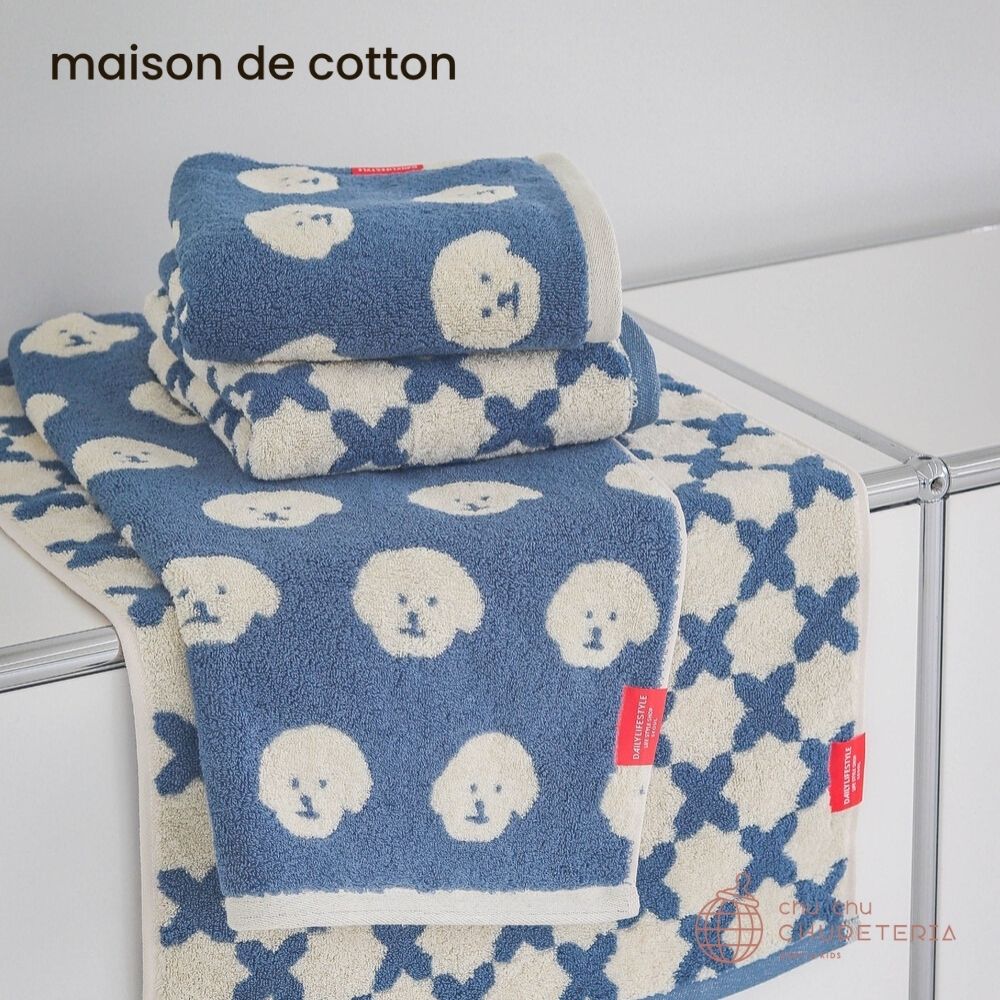 【maison de cotton】[FACE] Bluey x towel _2 _ chu chu CHUPETERIA
