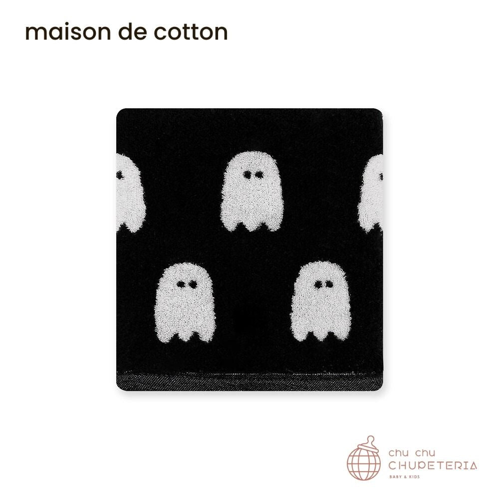 【maison de cotton】[HAND / FACE] Blacky ghost towel _1 _ chu chu CHUPETERIA