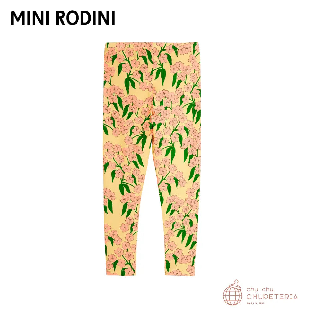 【MINI RODINI 】Alpine flowers aop leggings _2 _ chu chu CHUPETERIA