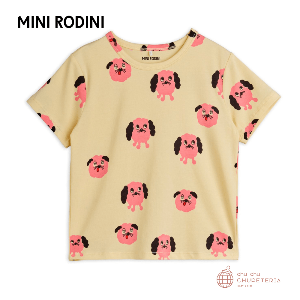 【MINI RODINI 】Doggies aop ss tee _1 _ chu chu CHUPETERIA
