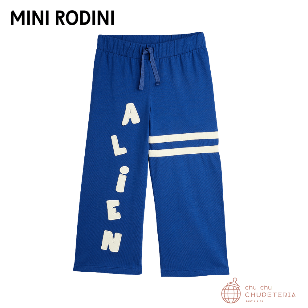 【MINI RODINI 】 [Drop 2] Alien application trousers - Blue (26SS) _1 _ chu chu CHUPETERIA
