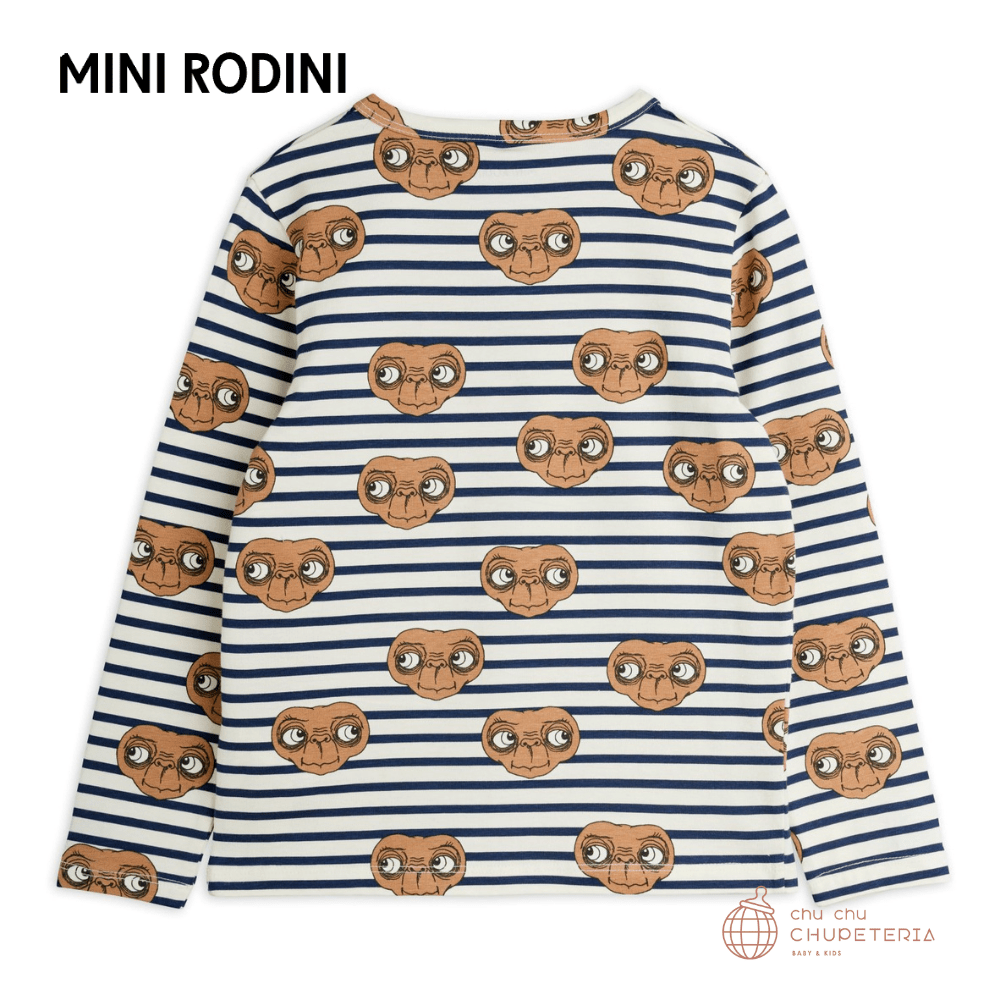 【MINI RODINI 】E.T stripe aop grandpa (26SS) _2 _ chu chu CHUPETERIA