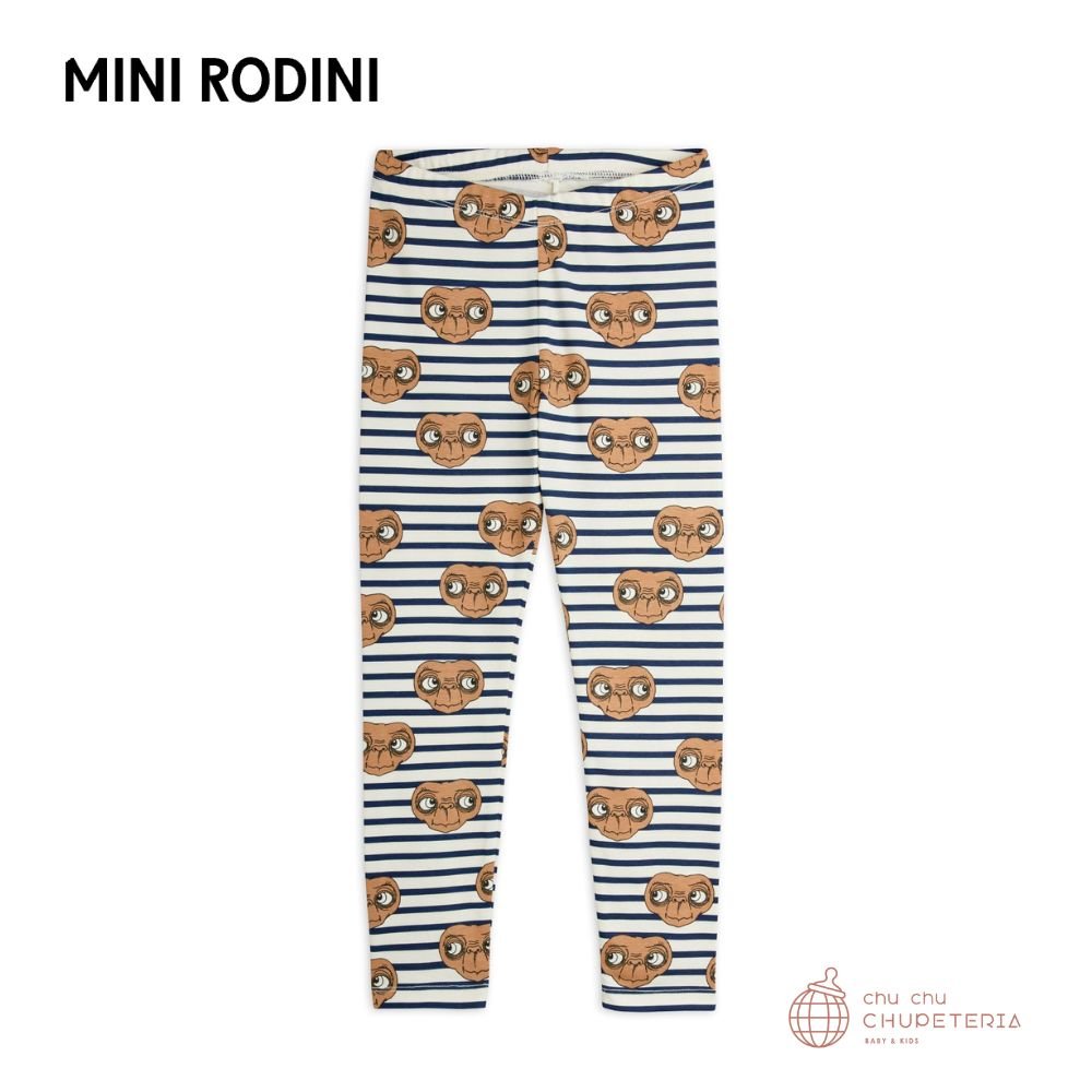 【MINI RODINI 】E.T stripe aop leggings (26SS) _1 _ chu chu CHUPETERIA