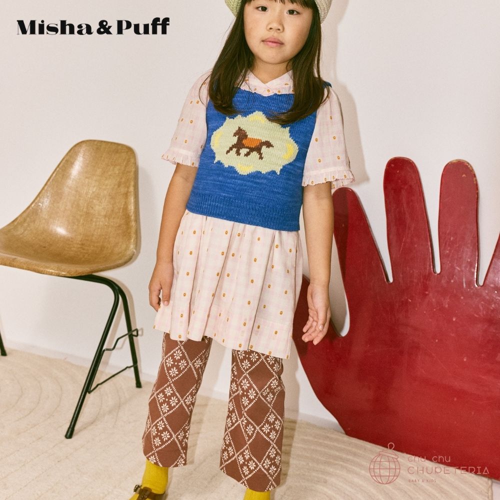 Misha & Puff】A-PANT - COLA FLORA TIERRA (26SS) - chu chu