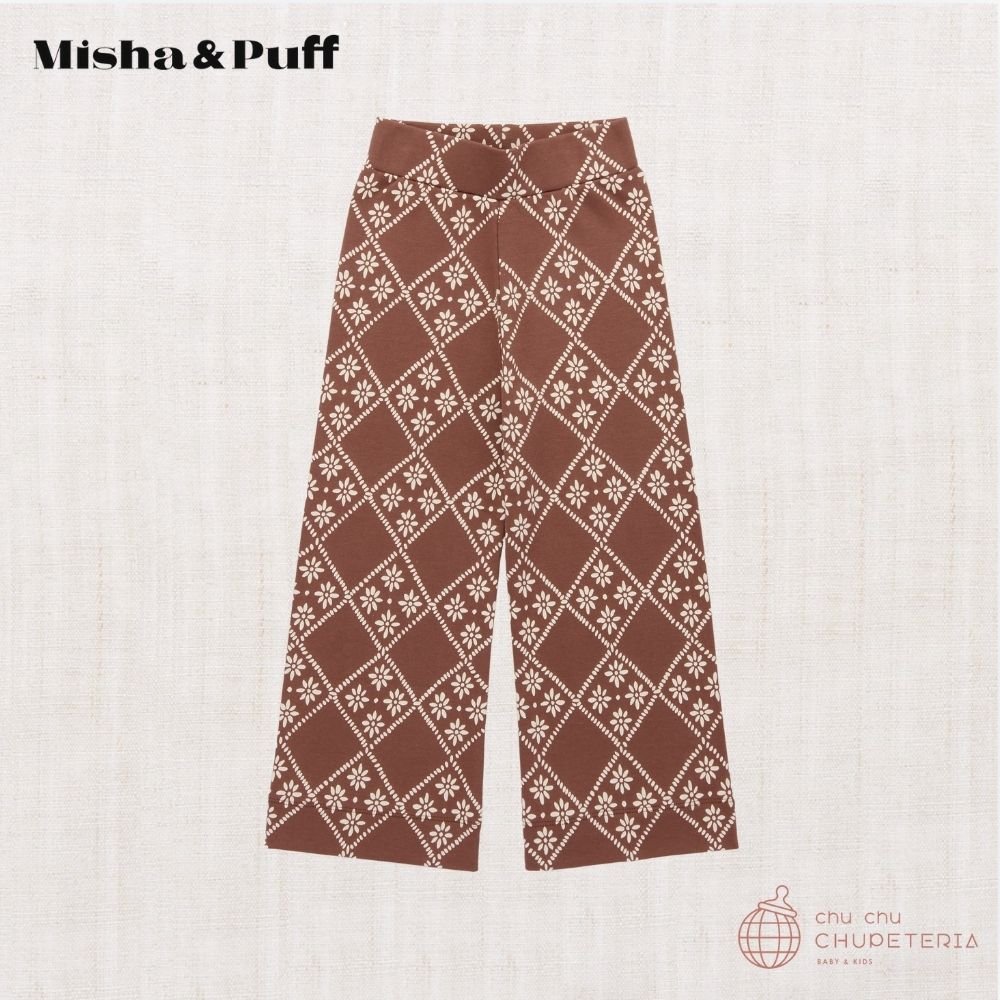 【Misha & Puff】A - PANT - COLA FLORA TIERRA (26SS) _1 _ chu chu CHUPETERIA
