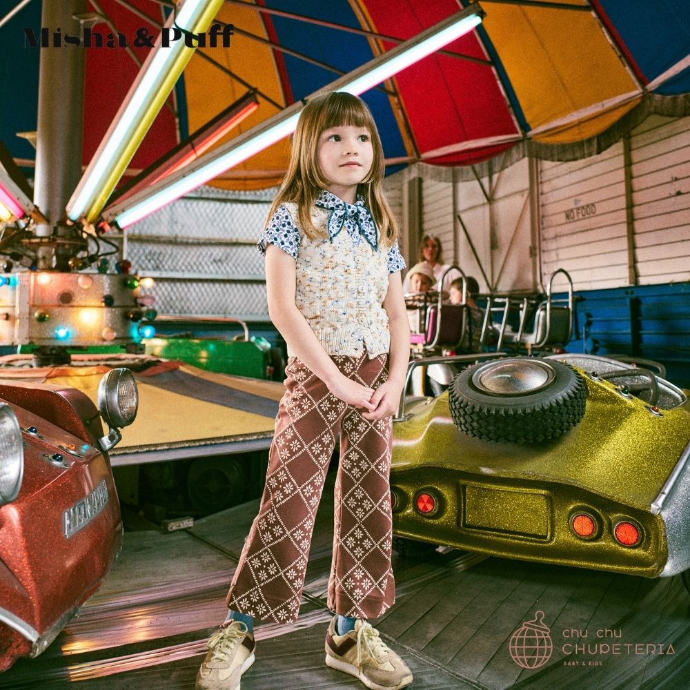 【Misha & Puff】A - PANT - COLA FLORA TIERRA (26SS) _2 _ chu chu CHUPETERIA