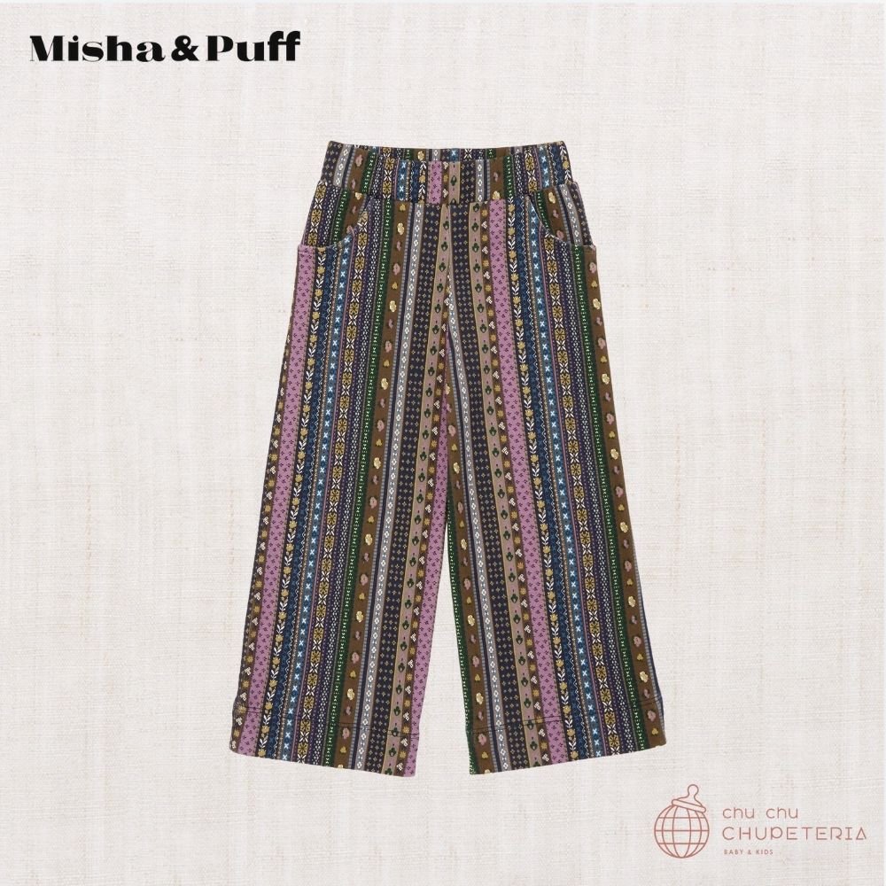 【Misha & Puff】A - Pant - Ink Ribbons (25WI Drop1) _1 _ chu chu CHUPETERIA