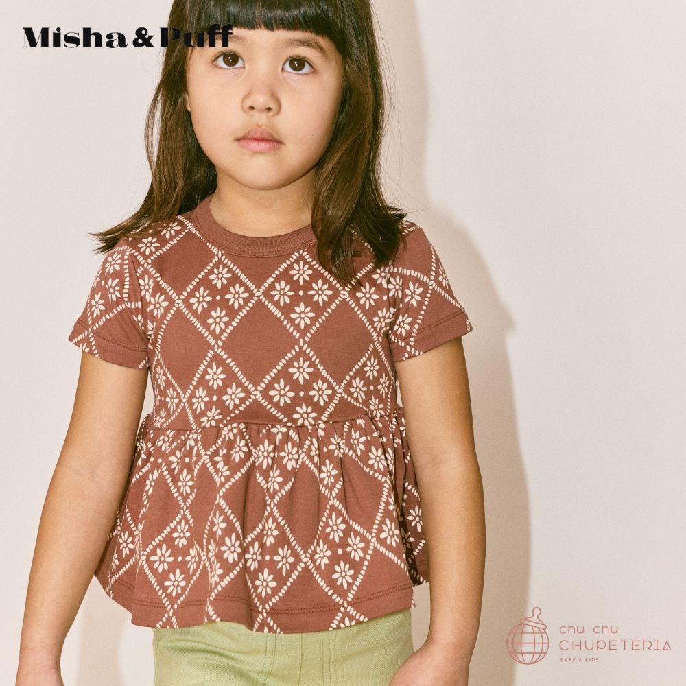 【Misha & Puff】AYA TOP - COLA FLORA TIERRA (26SS) _2 _ chu chu CHUPETERIA