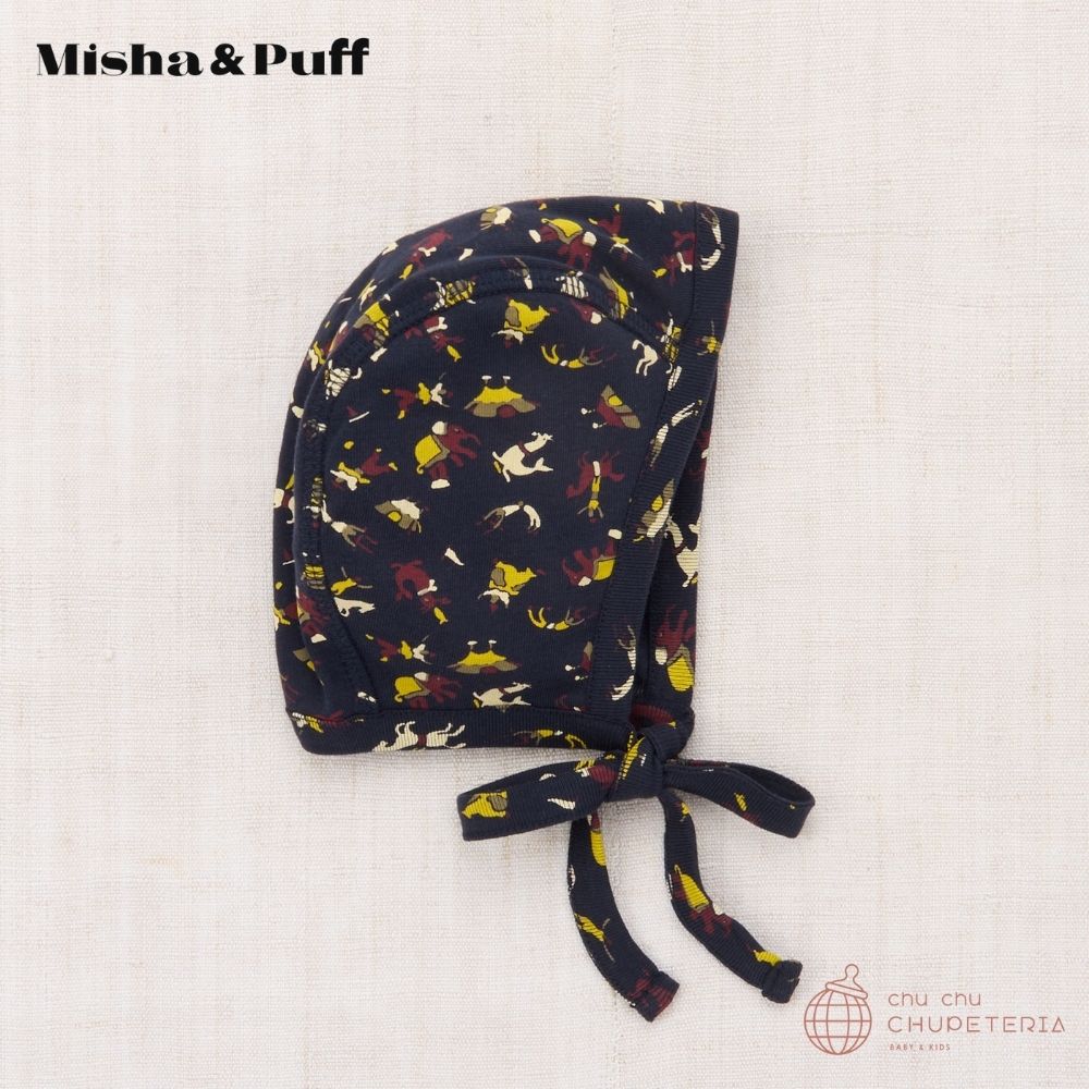 【Misha & Puff】Baby Pima Bonnet - Ink Circus (25WI Drop2) _1 _ chu chu CHUPETERIA